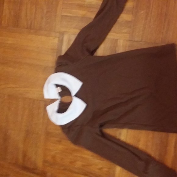 Matching brown and white 2 piece - Picture 3 of 3